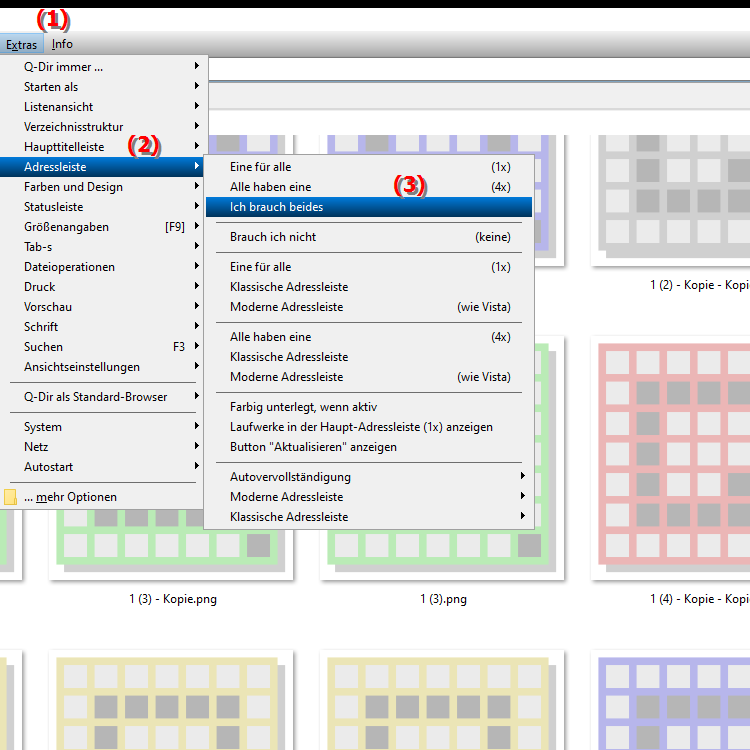 Kann ich mehrere Adressleisten im Datei Explorer verwenden